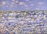 Claude Monet Waves Breaking painting